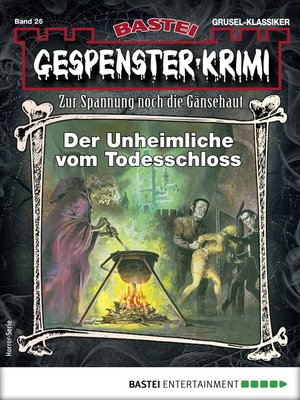 cover image of Gespenster-Krimi 26--Horror-Serie